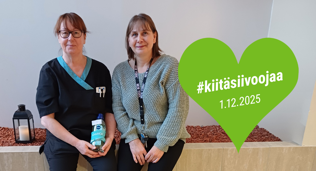 Valtakunnallinen Puhtauspäivä – Kiitä siivoojaa!